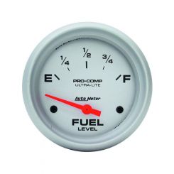 Auto Meter 2-5/8" Fuel Level, 0-90 , Air-Core, SSE, Ultra-Lite