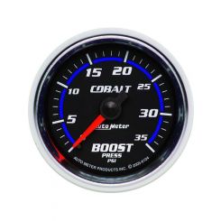 Auto Meter 2-1/16" Boost, 0-35 PSI, Mechanical, Cobalt