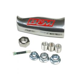B&M Universal T-Handle Shift Knob with B&M Logo Aluminum