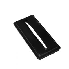 B&M Shifter Boot Quicksilver Shifter Rectangle Black Rubber