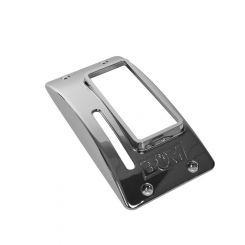 B&M Shifter Cover Plastic Chrome Quicksilver