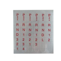 B&M Shifter Indicator Window/Decal Pro Ratchet Shifter