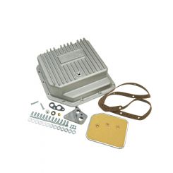 B&M Transmission Pan Deep Aluminum Natural GM TH250 TH350