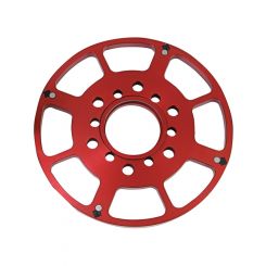 MSD Crank Trigger Replacement Wheel Aluminum Red Anodized Chevy Big Block