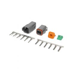 MSD Electrical Wiring Connector Deutsch 16-Gauge/6-Pin