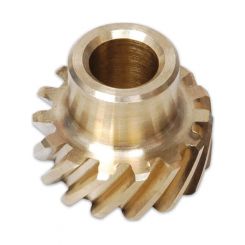 MSD Distributor Gear Aluminum Bronze Race .530" Diameter Shaft Ford 351W