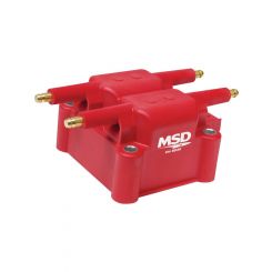 MSD Ignition Coil Dis Performance Replacement Square Epoxy Red 36000 V