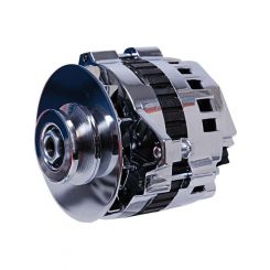 MSD Alternator Dynaforce Gm CS130 12V 160 Amps Chrome Plated V-Belt