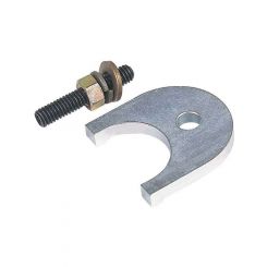 MSD Distributor Hold-Down Clamp Steel Black Stud Mounted Ford