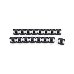 MSD Ignition Wire Loom/Separator Polymer Black 8 - 8.5Mm Set Of 16