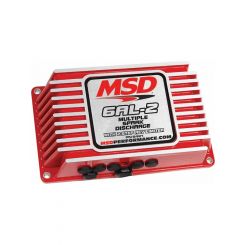 MSD Ignition Box Msd 6Al-2 Digital Cd With Rev Limiter Red