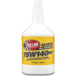 Redline Transmission Fluid and Gear Oil 75W140NS Full Synthetic 946ml