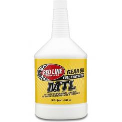 Redline MTL 75W80 GL-4 Gear Oil, 1 Quart Bottle [946ml]