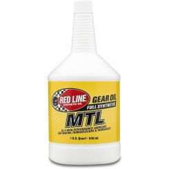 Redline MTL 75W80 GL-4 Gear Oil, 1 Quart Bottle [946ml]