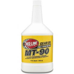 Redline MT-90 75W90 GL-4 Gear Oil, 1 Quart Bottle [946ml]