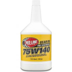 Redline 75W140 GL-5 Gear Oil , 1 Quart Bottle [946ml]