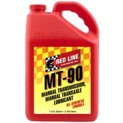 Redline MT-90 75W90 GL-4 Gear Oil, 1 Gallon Bottle [3.785 Litres]