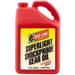 Redline Superlight ShockProof Gear Oil, 1 Gallon Bottle [3.785 Litres]