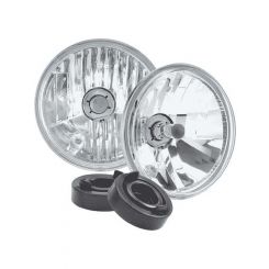 Narva Halogen Headlamp H4 Conversion Kit 5 3/4" High/Low Beam Free Form