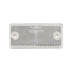 Narva Clear Retro Reflector 90 x 40mm With Dual Fixing Holes