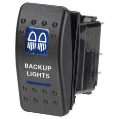 Narva 12V Illuminated Off/On Sealed Rocker Switch w/Backup Lights