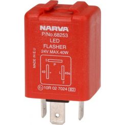 Narva 24 Volt 3 Pin LED Electronic Flasher With Pilot