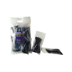Narva Black Cable Tie Bulk Assorted Pack of 1000