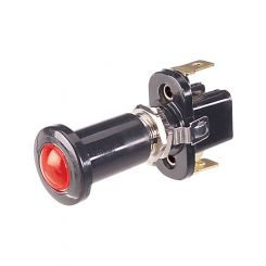 Narva Illuminated Off/On Push/Pull Switch Red