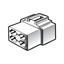 Narva 4 Way Female Quick Connector Housing Pack of 10