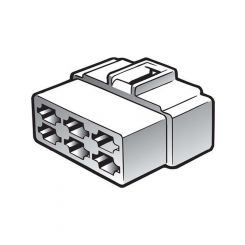 Narva 6 Way Female Quick Connector Housing Pack of 10