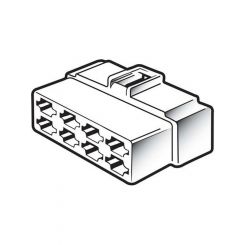 Narva 8 Way Female Quick Connector Housing Pack of 10