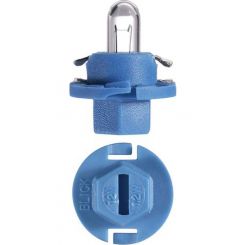 Narva 12V 1.2W B8.4D Light Blue Base Dash Panel Globes