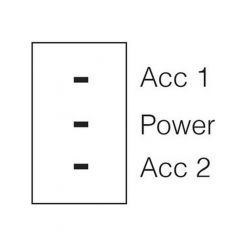 Narva Micro On/Off/On Toggle Switch