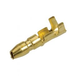 Narva Male Terminal Non-Insulated Brass 5mm Pack of 100