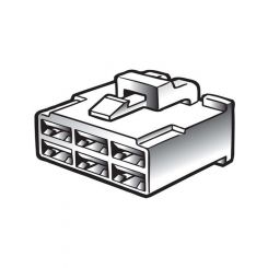 Narva 6 Way Male Quick Connector Housing Pack of 10
