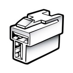 Narva 2 Way Male Quick Connector Housing Pack of 10
