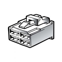 Narva 4 Way Male Quick Connector Housing Pack of 10