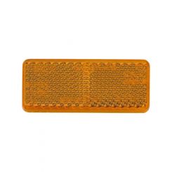 Narva Amber Retro Reflector 70 x 28mm With Self Adhesive
