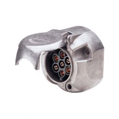 Narva 7 Pin Large Round Metal Trailer Socket