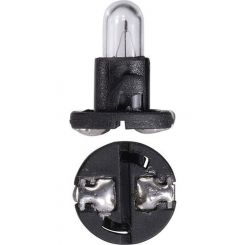 Narva 12V 1.2W T-1/4 Nw Black Base Dash Panel Globes