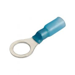 Narva 5.0mm Adhesive Lined Ring Terminal Blue Pack of 50