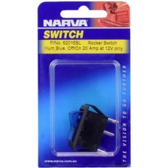 Narva Illuminated Off/On Rocker Switch Blue