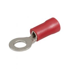 Narva 4.3 mm Flared Vinyl Ring Terminal Red Pack of 100
