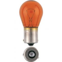 Narva Stop/Tail & Indicator Globe 12V 21W Amber Bau15S S25mm Pack of 2