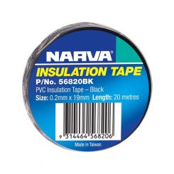 Narva 19mm Pvc Insulation Tape Black