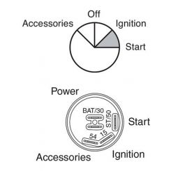 Narva 4 Position Ignition Switch