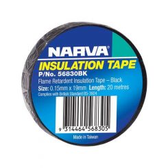 Narva 19mm Flame Retardant Insulation Tape Black