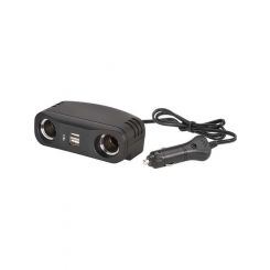 Narva Cigarette Lighter Plug w/Extended Lead Sockets & USB Sockets
