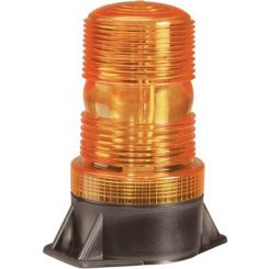 Narva 12-80V LED Quad Flash Strobe Light Amber Flange Base