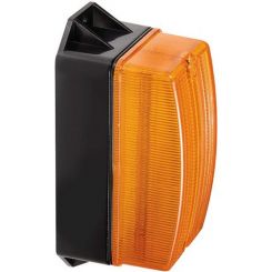Narva 12-80V LED Quad Flash Strobe Light Amber Flange Base